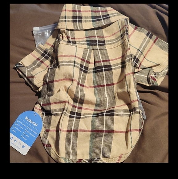 Dog Plaid Shirt - Picture 10 of 11